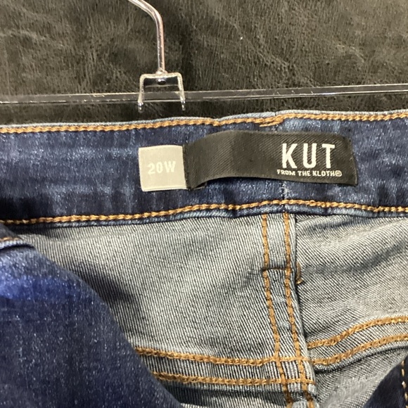 Kut from the Kloth Dark Blue High Rise Jeans - Picture 2 of 4
